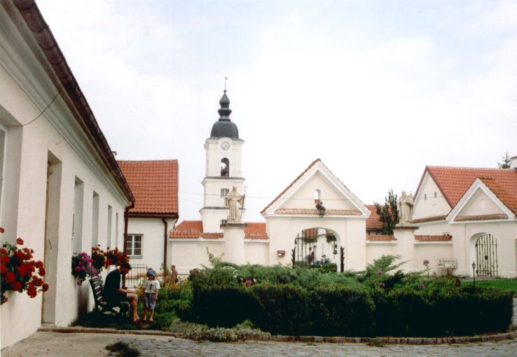 Klasztor nad jeziorem Wigry