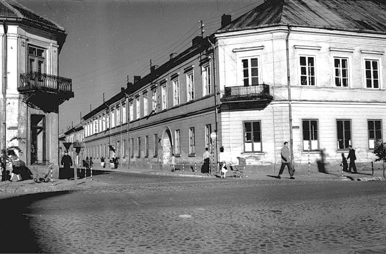 Ulica Chodna lata 50-te