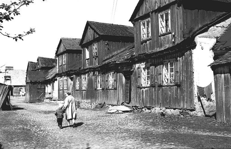 Domy midzy ul. Noniewicza i Weso 1961-62 r.