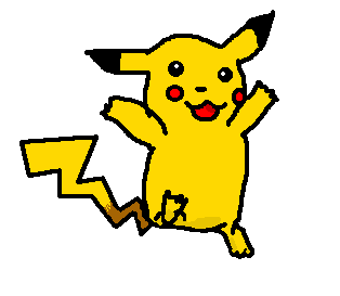 Rysunek  pt. "Pikachu" - autor: Magosia