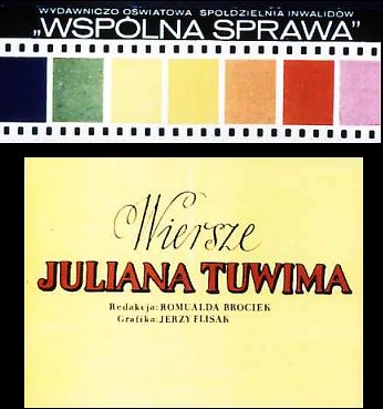 Wiersze Juliana Tuwima. Grafika: Jerzy Flisak.